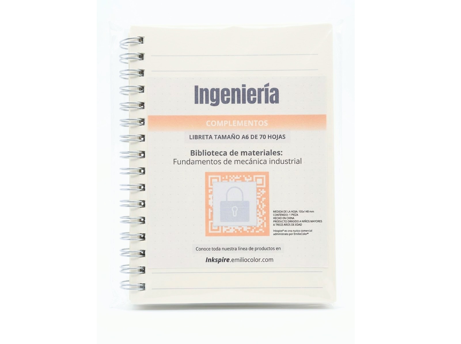 Lote de 5 libretas con curso de complementos