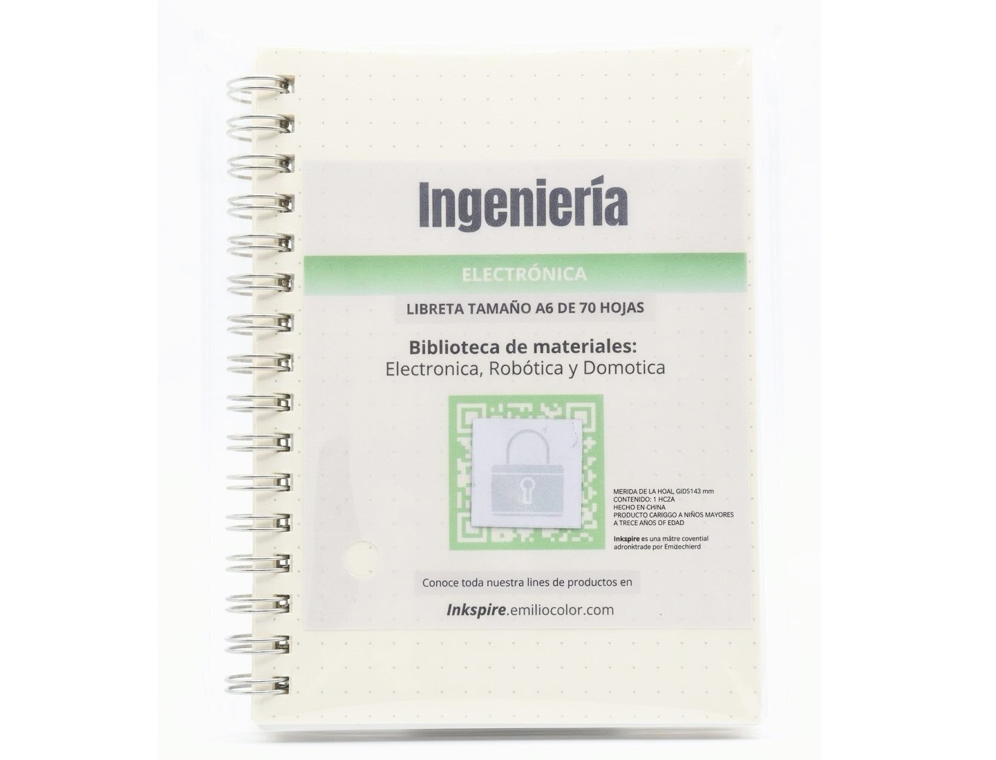 Lote de 5 libretas con curso de electrónica