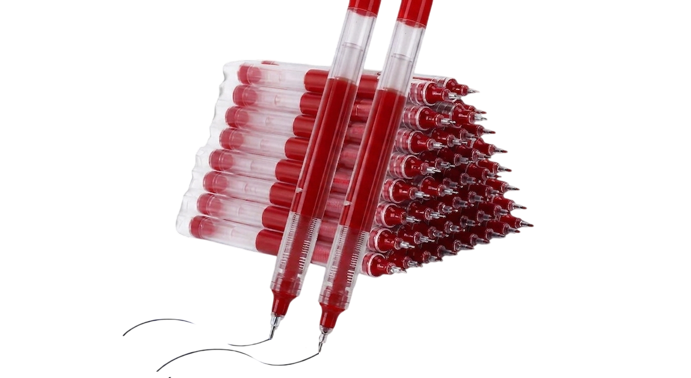 Estilógrafo tinta líquida 0.5mm color rojo